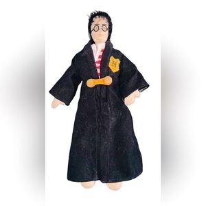 HARRY Potter Hogwarts Wizard Plush Stuffed Toy 11" Posable Doll GUND 2001